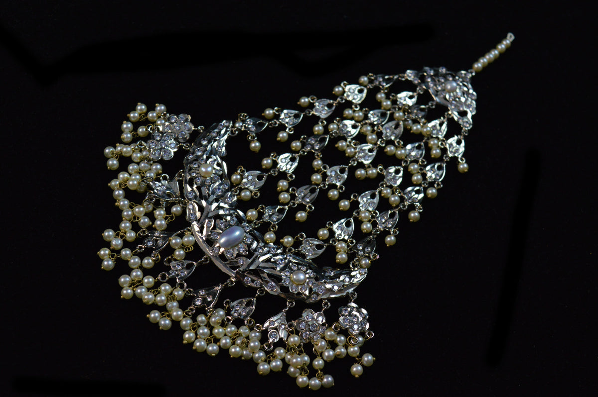 Silver Bling Jhumar
