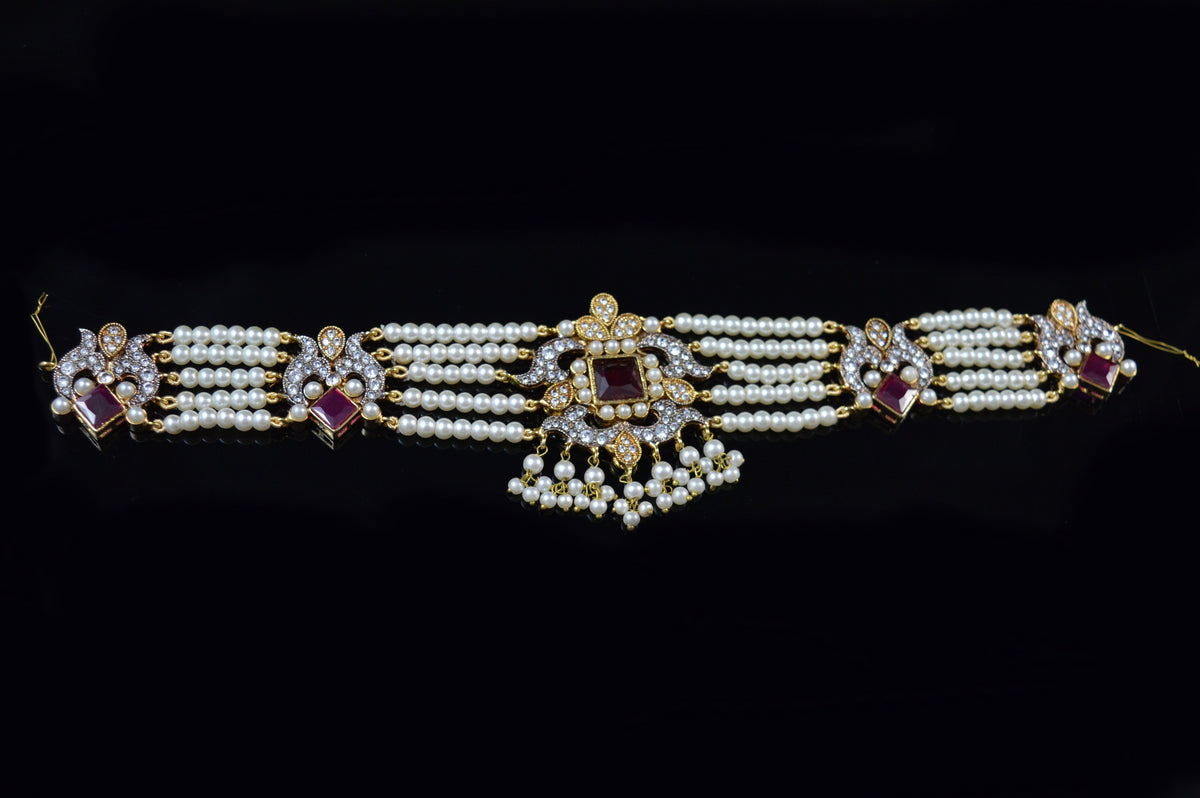 Ruby Ameera Choker Set