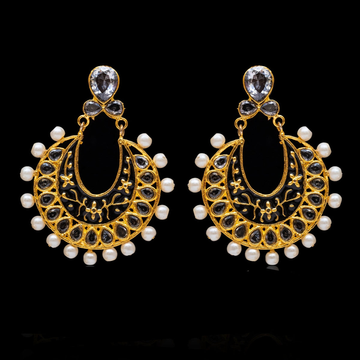 Metal n pearls