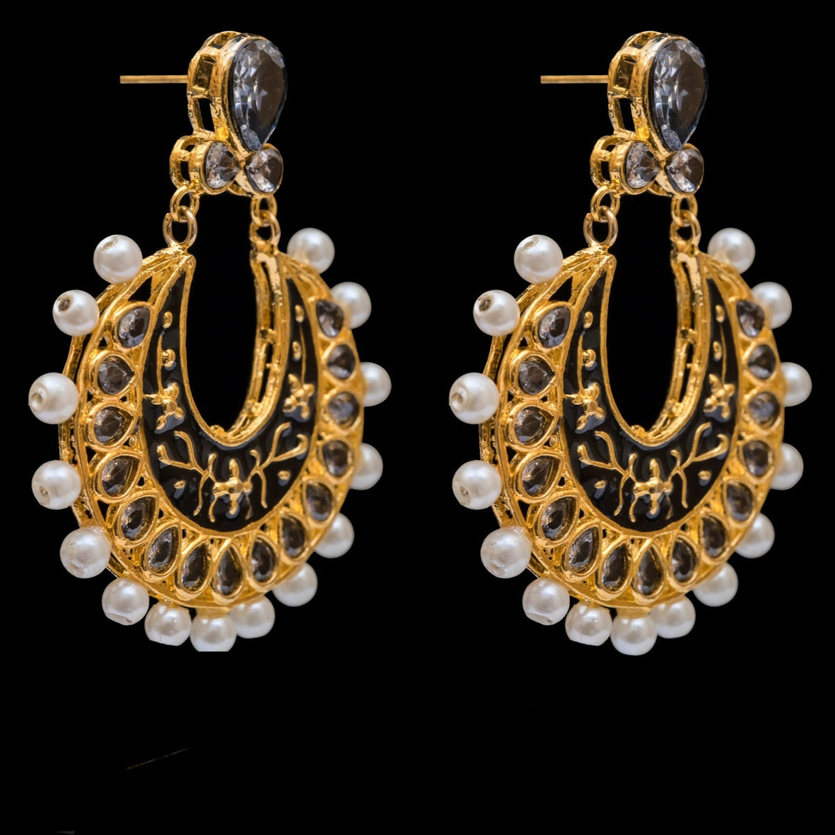 Metal n pearls