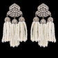 White Pearl Danglers