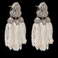 White Pearl Danglers
