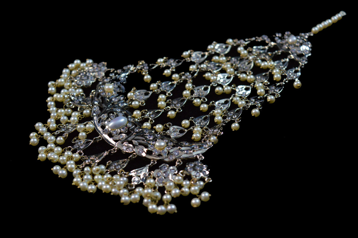 Silver Bling Jhumar