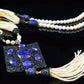 Blue Royalty Tassel Necklace