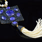 Blue Royalty Tassel Necklace