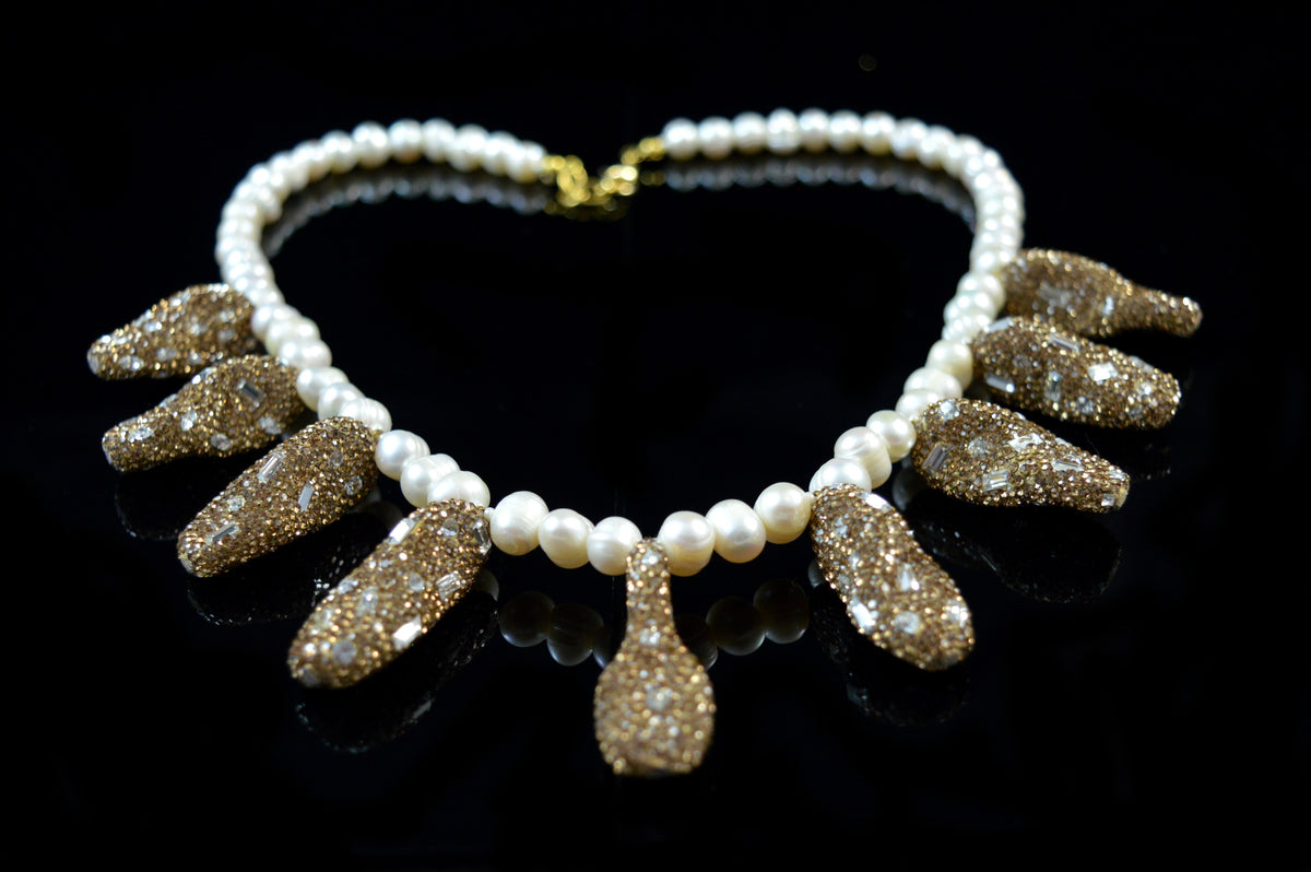 Gold Drop Necklace