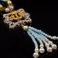 Blue Allah Pendant