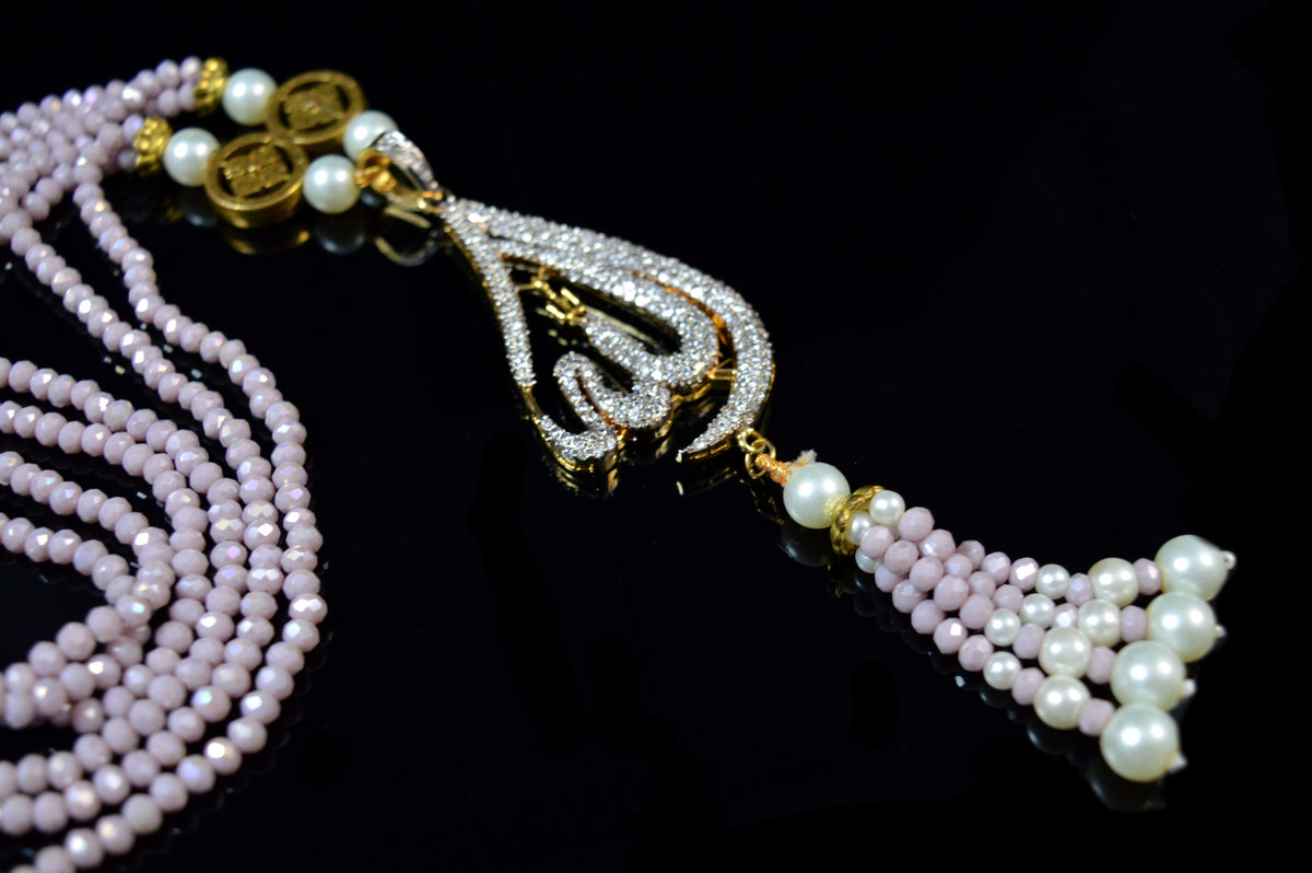 Lilac Allah Pendant