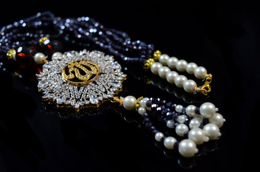 Round Allah Pendant