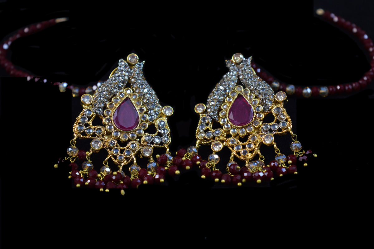 Ruby Polki Earrings