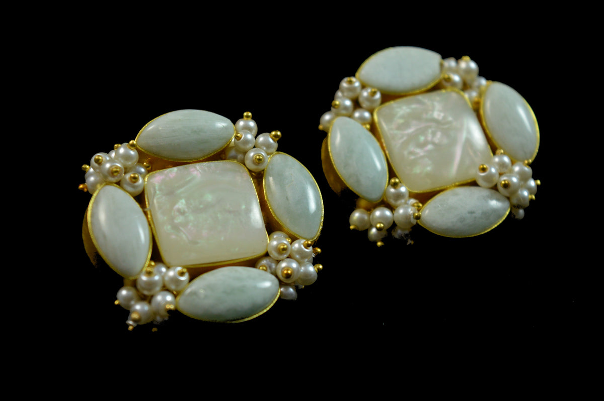 Natural Stone Earrings